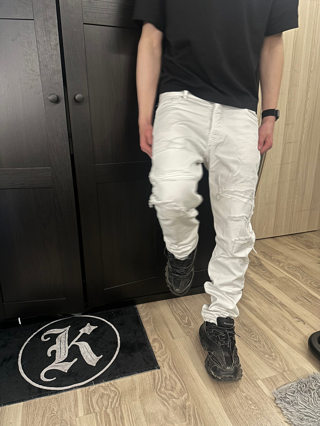 slim fit jeans white