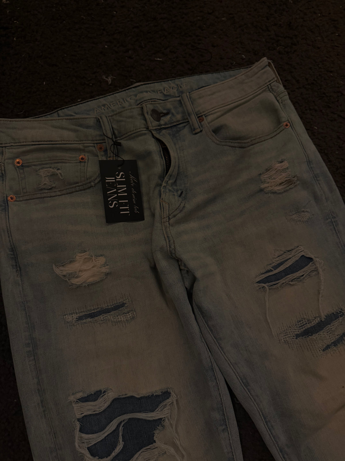 Slim fit jeans baby blue