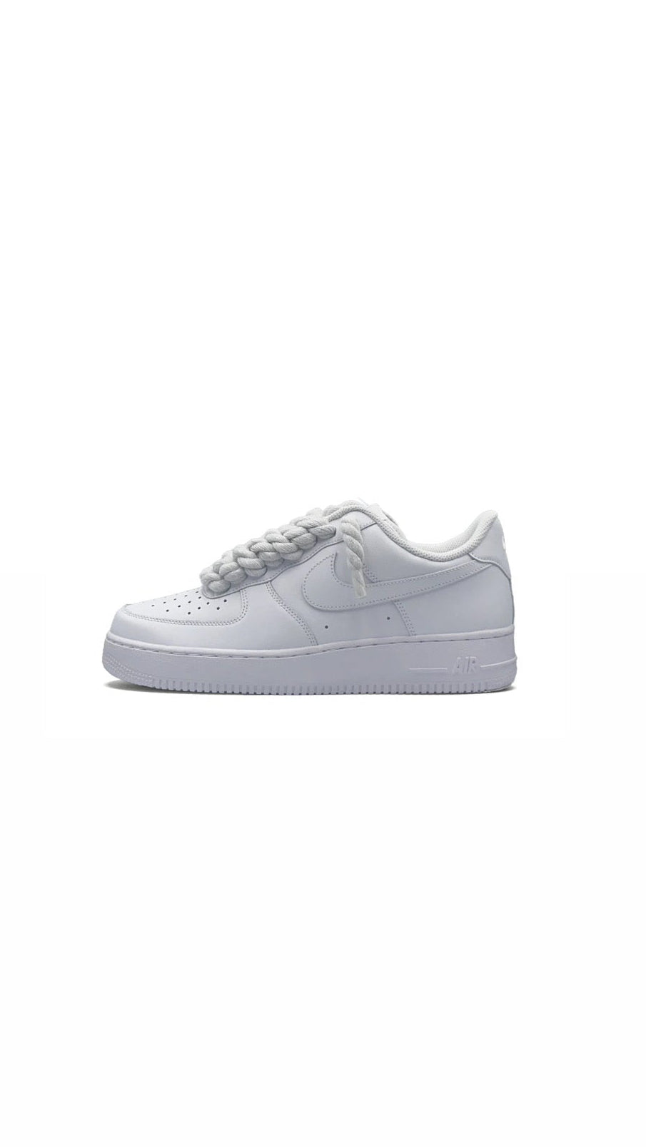 Air Force 1 White „Rope Lace”