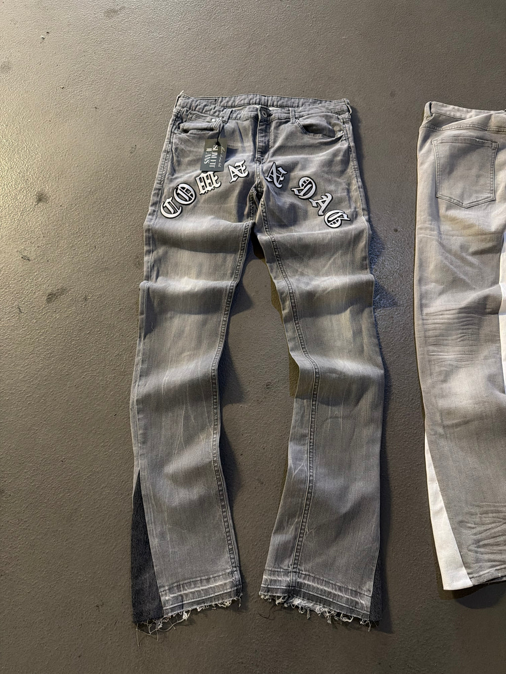 Flared jeans
