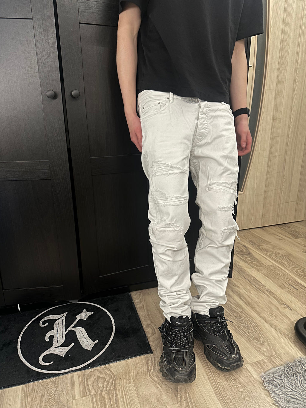 slim fit jeans white