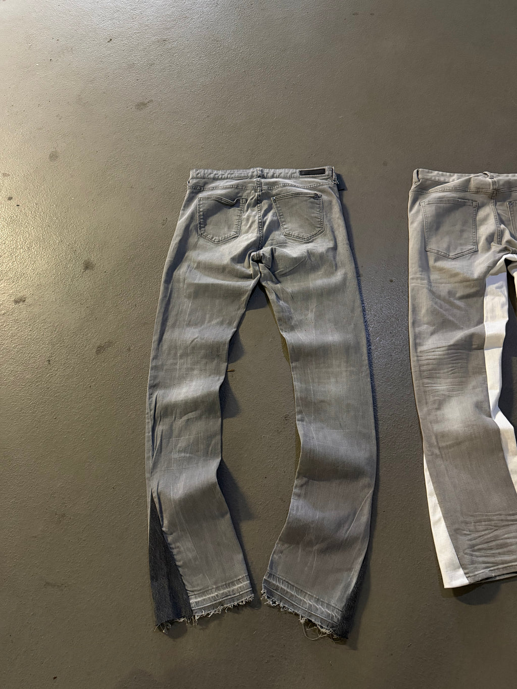 Flared jeans